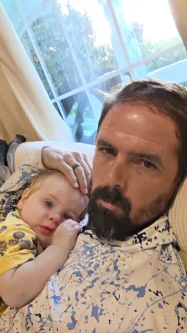 my poor little guy is sick.. wish him well. #sick  #Kids  #baby 