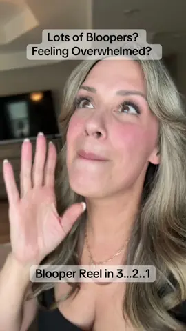 Bloopers galore! Let’s normalize having to re-record, messing up our videos or feeling nervous and overwhlemed! It’s OK we got this!! #blooper #bloopers #contentcreators #newbornphotographer 