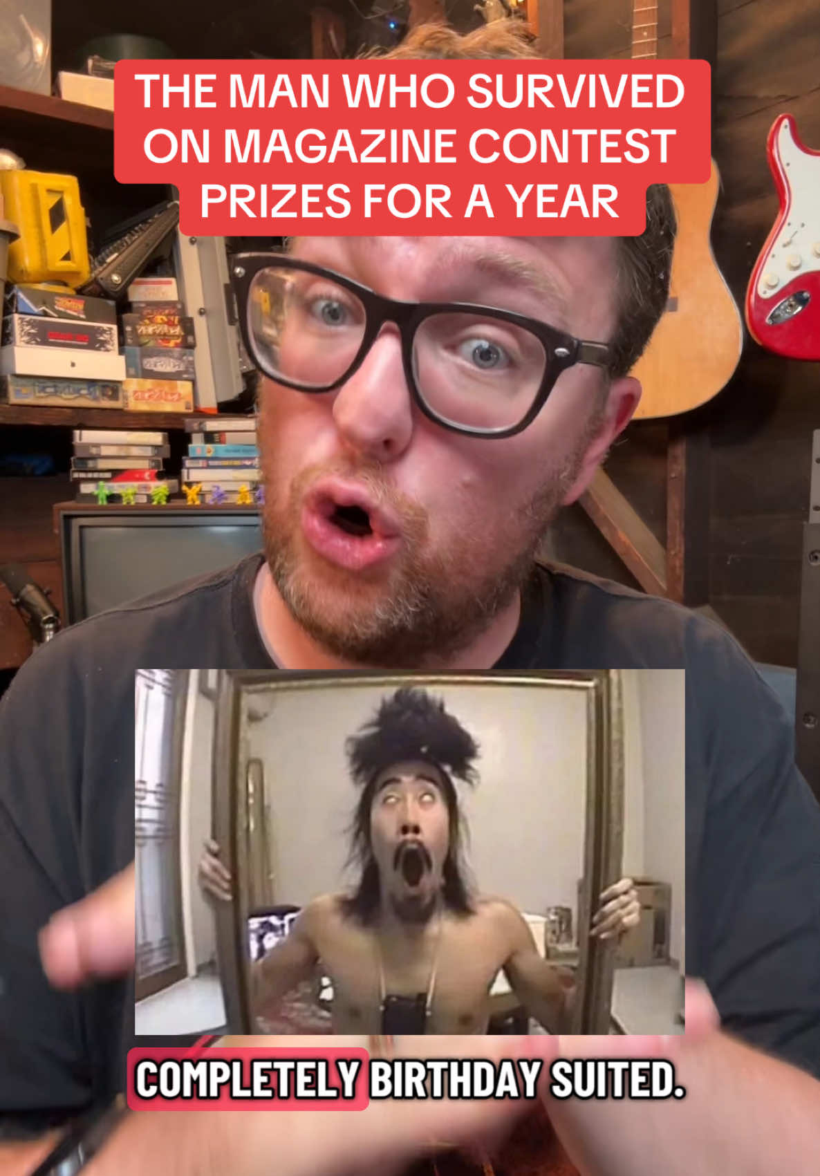 The man who survived on nothing but magazine contest prizes for a year #film #movies #television #japan #realitytv 
