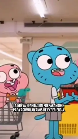 Cada día las cosas se ponen más difíciles y debemos ser precavidos.🤰💼🫃 . No se pierdan el mejor contenido por #Azteca7. 🔥📺 #Gumball #Cartoon #Darwin #Fyp