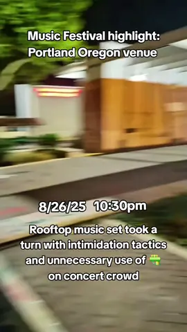Music Festival highlight! Portland Oregon venue 8/26/25  10:30pm Please like and repost to help keep everyone updated on the latest festival moments so no one misses out!  Vc: @Rosa Riot  Please go and give them a follow for more coverage and support!! #musicfestival #highlight #portlandoregon #breakingnews #fyp 