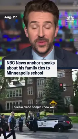 📰 NBC News: Reporter Joe Fryer shared his personal ties to the Minneapolis Catholic school where a gunman opened fire on Wednesday. #News #Breaking #Minneapolis #NBC #Crime