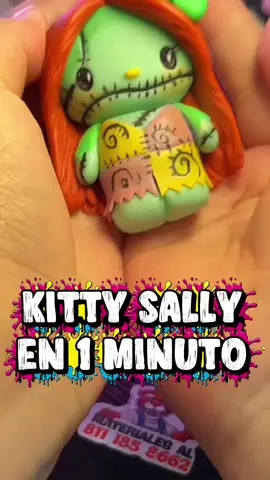 💚💛HELLO KITTY SALLY #hellokitty #pastaflexible #porcelanafria #elextrañomundodejack #clay 