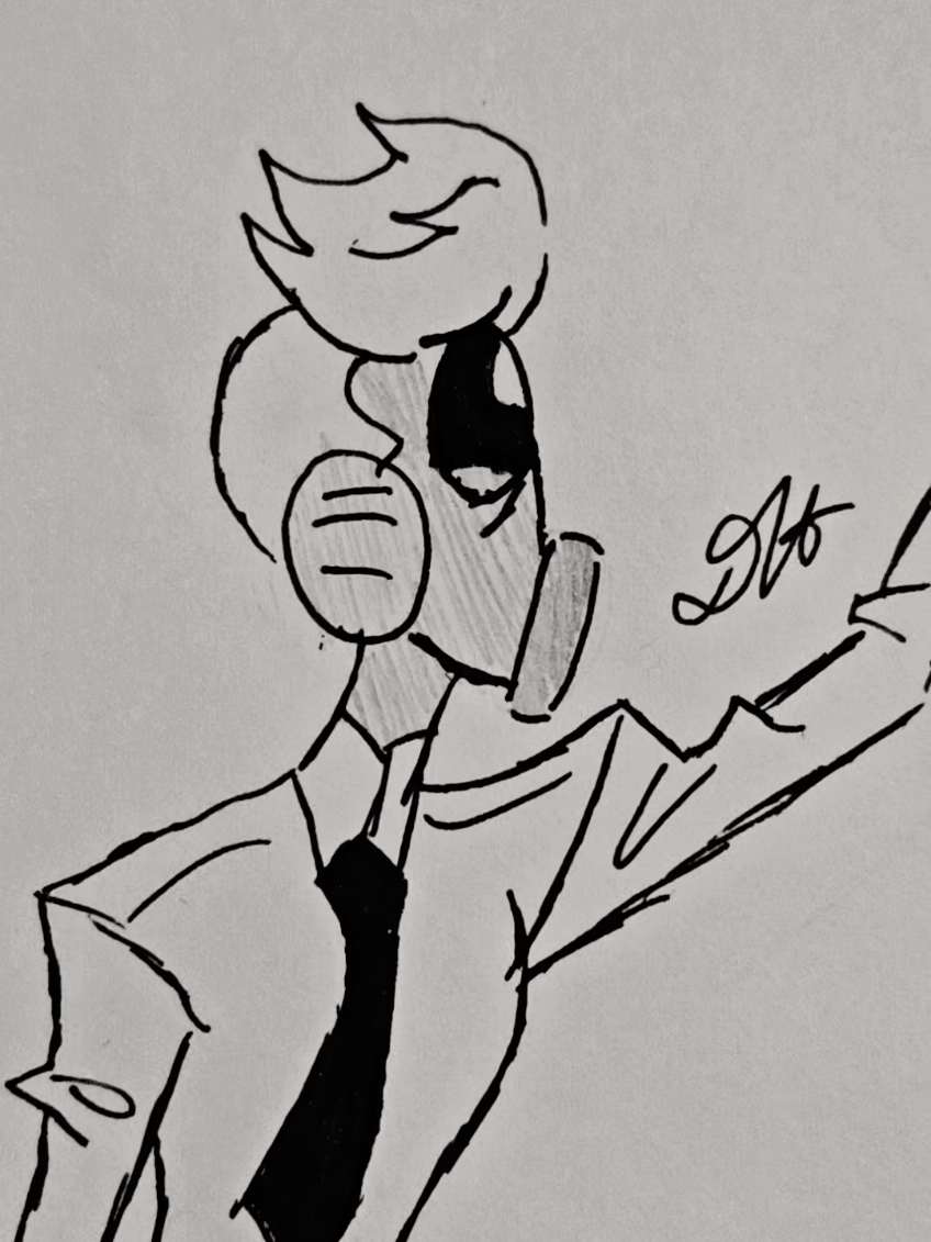 Tom confesses to Katie. audio belongs to: Thomas Sanders. #hazbinhotel #tomtrench #katiekilljoy #vine #fanart 