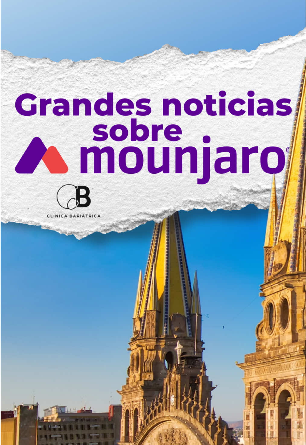 🎉 ¡Buenas noticias! El equipo de Clínica Bariátrica estará este 30 de agosto en Guadalajara en un evento organizado por Laboratorios Lilly, donde se hace el lanzamiento oficial de la indicación de Mounjaro como tratamiento para sobrepeso y obesidad en México. 🇲🇽✨ 👉 Esto es muy importante porque significa nuevas alternativas de tratamiento para nuestros pacientes, con más opciones seguras y efectivas para el control de peso. Nos emociona ser parte de este momento histórico en la salud y llevar la mejor información para ti. 💙 💬 ¿Tienes dudas sobre Mounjaro o sobre cómo funcionan estos tratamientos? Déjalas en los comentarios, nuestro equipo te responderá. #tirzepatida #mounjaro #mounjarocommunity #tirzepatide #glp1 