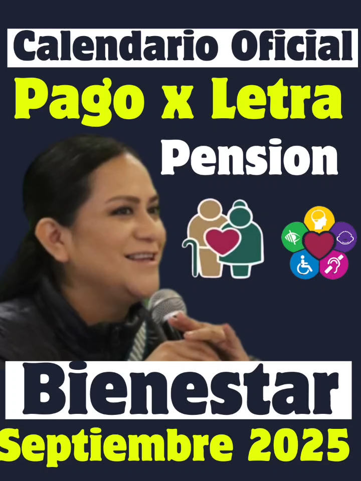 #calendario #pago #letras #pension #bienestar #septiembre #2025 #pension #bienestar #adultosmayores #discapacidad #pensionadultosmayores #pensionbienestar