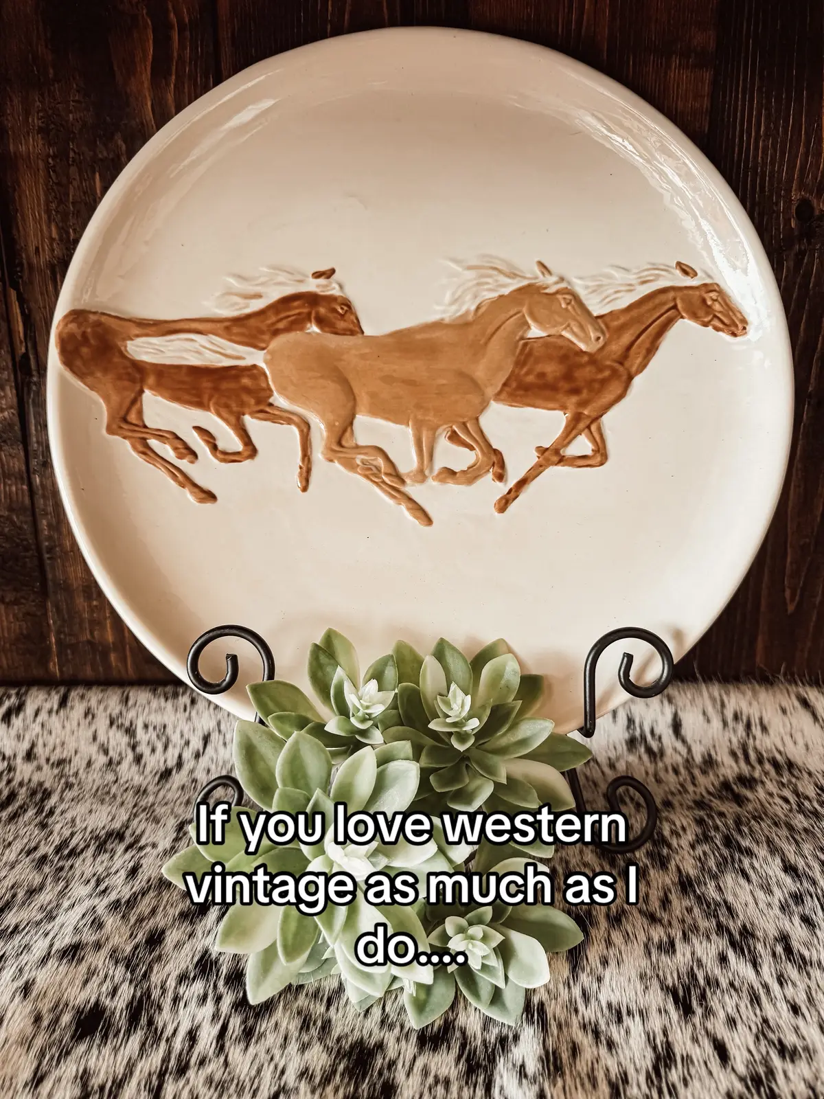 If vintage western is your thing too, then let’s be amigas ♥️ #westerndecor #westernhomedecor #vintagefinds #vintagewestern #westernhome 