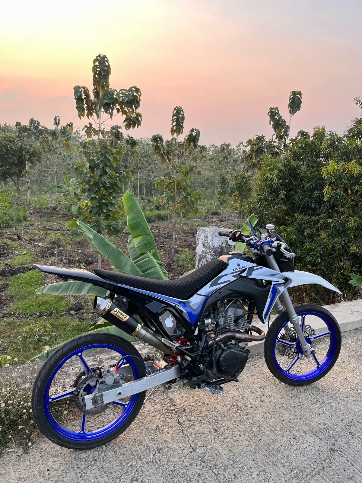 Bersyukur🍃 #supermotoherex #fypシ #crf150l #surexgank🔥 