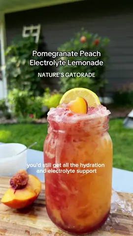 Most “hydration drinks” stop at electrolytes. This one goes further… way further. Our Pomegranate Peach Lemonade Gatorade isn’t just fruity and refreshing, it’s made with 3 forms of magnesium that work together to help hydrate your cells and do so much more for your body. We’re talking muscle recovery after workouts, steadier all-day energy, deeper sleep, and that clear-headed feeling you didn’t realize you were missing. Comment “BOOST” to see why women everywhere are adding our viral magnesium blend to their routine. POMEGRANATE PEACH LEMONADE GATORADE Makes: 1 serving Prep Time: 5 minutes Ingredients: ✨ 1 cup coconut water ✨ ½ fresh peach, diced ✨ 1 lemon, juiced ✨ 1 scoop beeyavibe magnesium powder ✨ Pinch of sea salt ✨ 1 tsp honey or maple syrup ✨ ¼ cup pomegranate juice ✨ Ice Instructions: 1️⃣ Blend peach with coconut water until smooth. 2️⃣ Mix peach-coconut blend with lemon juice, beeyavibe powder, honey, and sea salt. Stir well. 3️⃣ Assemble in an extra large glass with ice, top with pomegranate juice, and garnish with peach wedge. 4️⃣ Enjoy immediately for a hydrating boost.