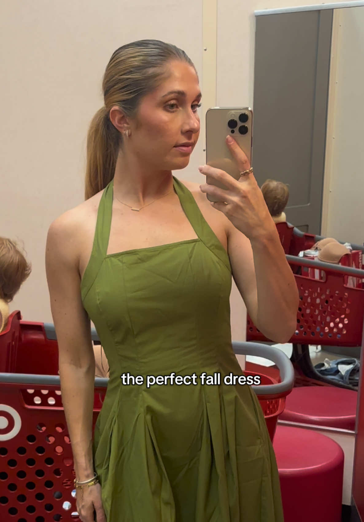 bump friendly fall dress find at target!  #bumpfriendly #targethaul #fallhaul #targetfinds #pregnantstyle 