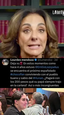 #LadyChanel #LourdesMendoza periodista se mete con el hijo menor de #Amlo y le llega el karma en las redes sociales con su hija #LaChocoRoll 