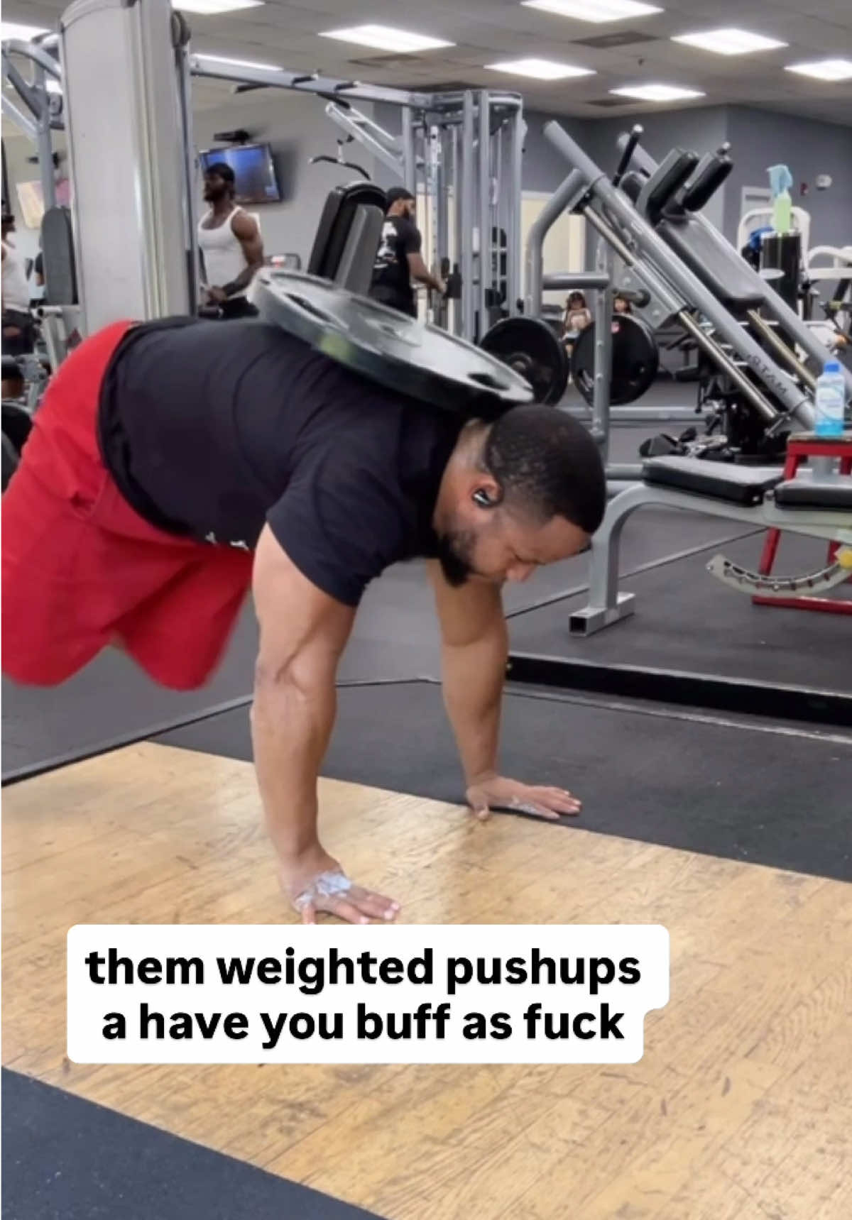 gym gains going insane!