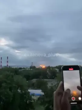 REPORTING FROM UKRAINE: Footage shows the aftermath of a Ukrainian drone attack on the 