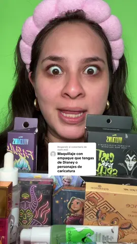 Respuesta a @stark.m33 maquillaje con mis productos con empaque de Disney ✨🩷🏰🐭 #fyp #maquillaje #reto #disney #TikTokFashion 