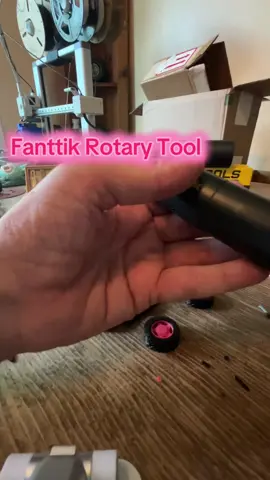 Fanttik F2 PRO/ F2 Master Cordless Rotary Tool Kit 4V Strong Magnetic Motor 5 Speed 25000 RPM 55 Accessories for Sanding Polishing Drilling Carving Cutting DIY Crafts Drill Bits. Great for hobbyists, 3D printers, leather, woodworking, custom work, home, school, office, art class #rotarytool #hobby #3d #tools #art 