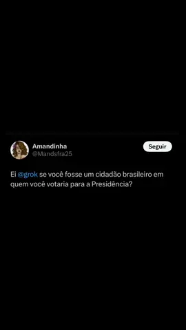 Grok fala seu voto e gado pede ajuda de Elon Musk#fyp #gado #grok #lula #bolsonaro 