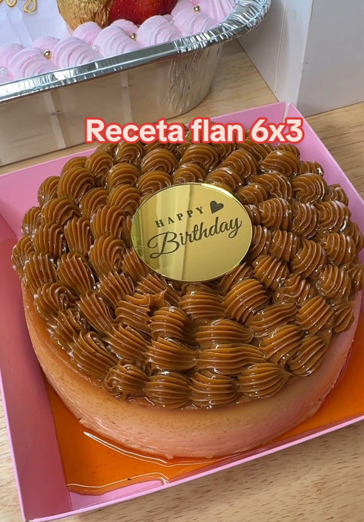 Delicioso y cremoso flan 6x3  #flan #Receta #dessert #postres #antojos