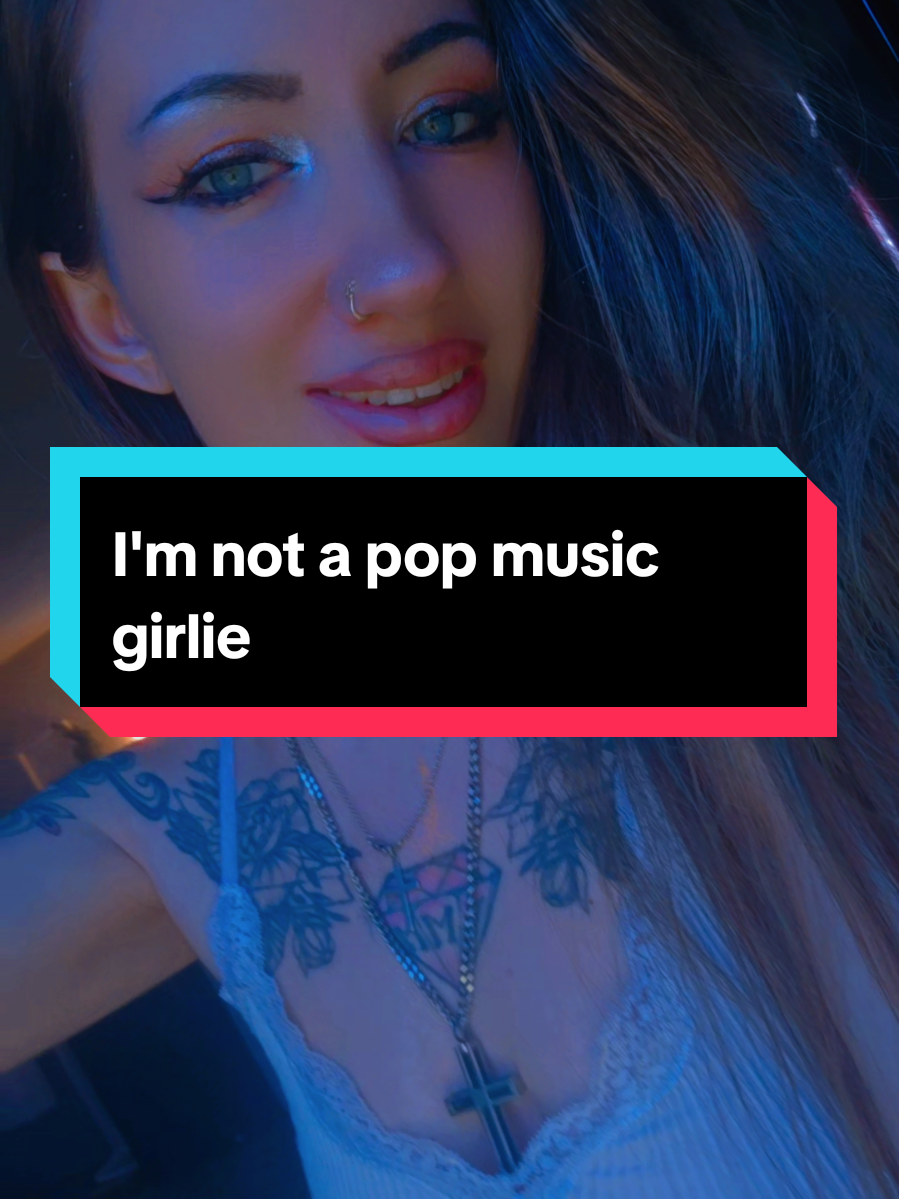 I'm not a pop music kind of girlie, I'm one of these...  #darkmusic #rockmusic #musichumor #darkaesthetic #fyp 