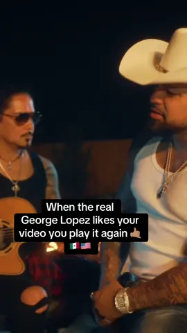 Well big thank you to the one and only George Lopez for liking my Spanish cover to Jelly’s “Save me”. I grew up on your comedy and tv show and I even say “watcha” because of you. So to know you have heard my voice and liked it although you may not know me it still makes me feel like a kid again I can’t wait to show my momma 🙏🏽 #louiethesinger #fyp #country #georgelopez #chrisperez 