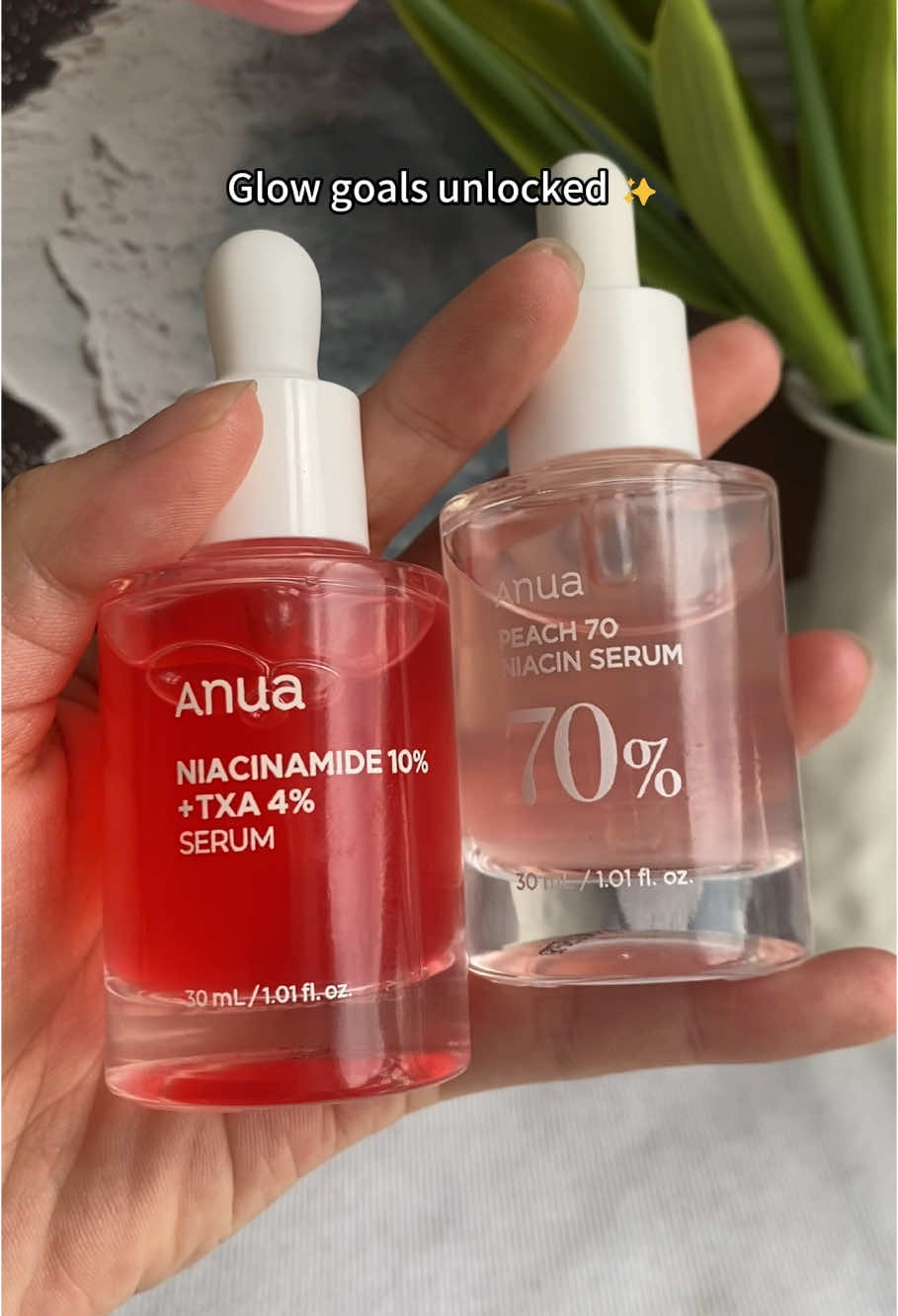 how to get glowy glass skin!! ✨ breaking down this serum duo. #anuaskincare #anuaglassskin #anuapinkserum #anuaserum #glassskin #glassskinproducts #glassskinroutine #koreanskincare #shopswithsteph #tiktokmademebuyit #TTSTasteMakers #creatorboostcamp #ttstakeover #mademyyear #newyearnewaura #newyearnewme #newyearsresolution #newyearsgift #newyearsgoals #2025goals #tiktokjumpstartsale #tiktokshoploveatfirstfind #ttsbeautybesties 