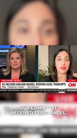 Arizona Rep. @yassaminansari on the subpoenaed Epstein files: “The Trump Admin is the most corrupt in 🇺🇸 history. We won’t stop until every page is released, victims get justice, and perpetrators are held to account.”