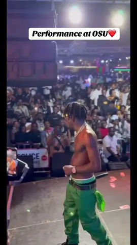 #shatta wales performance at OSU❤️❤️