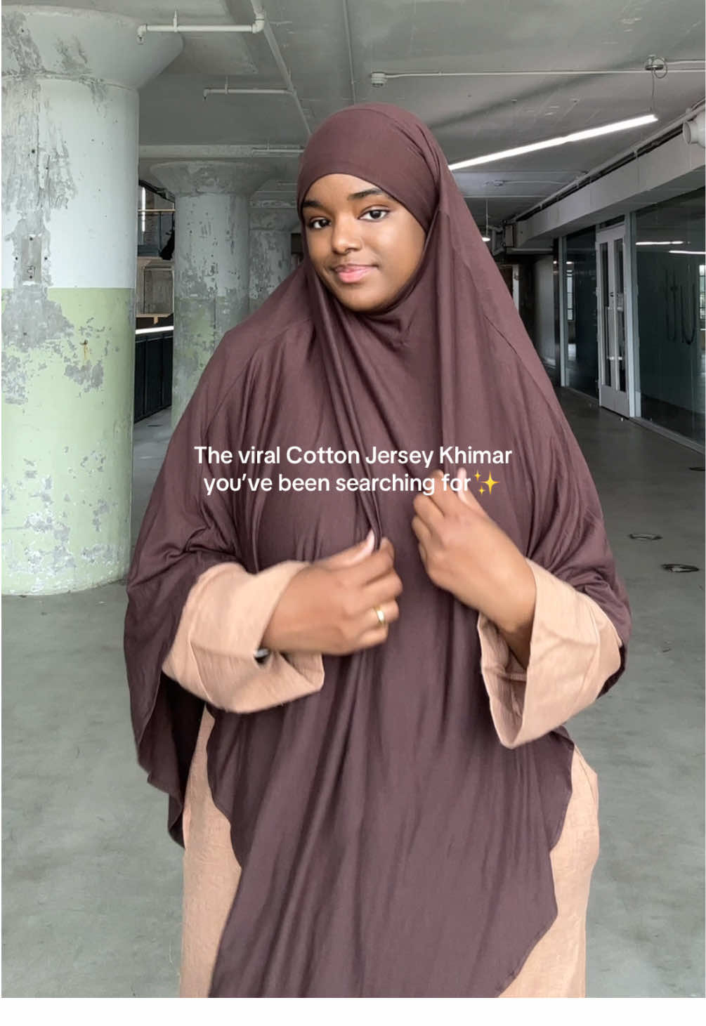Meet the Cotton Jersey Khimar — breathable, lightweight, and made for full coverage comfort. No pins. No slips. Just effortless modesty all day 🤍 #jerseyhijab #muslimahstyle #khimar #fy #hijabstyle #everydayhijab #modestfashion #modestybymariama 