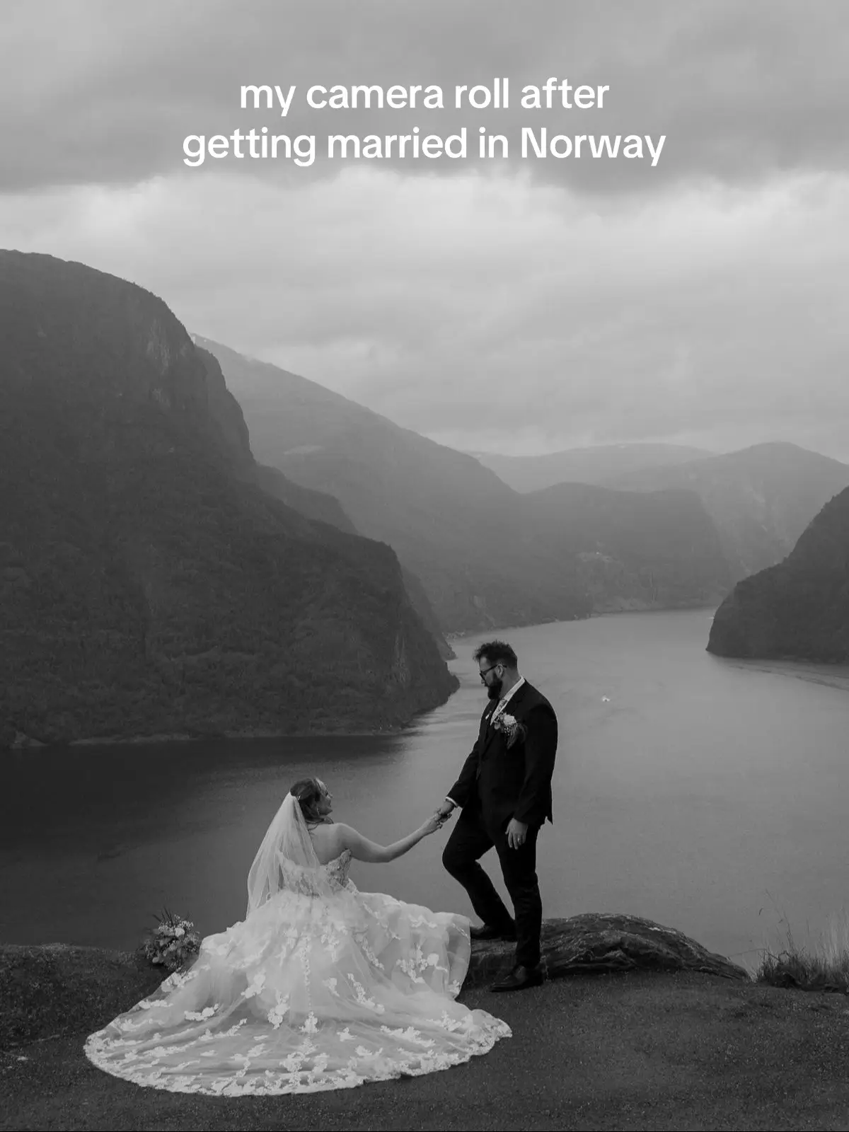 if you’re thinking about doing a destination wedding this is your sign!! #2025bride #wedding #destinationwedding #norway 