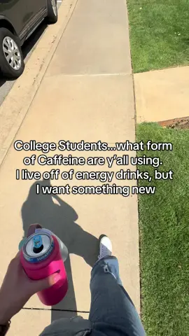 College + nursing school has me living off caffeine 😅☕⚡ Energy drinks are my go-to, but I need new ideas… what’s YOUR favorite way to stay awake? 👀   I just got some energy patches but I haven’t tried them yet. Send me ideas please I’m desperate!!! #nursingstudent #collegelife #caffeineaddiction #studytok #studentlife 