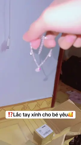 ⁉️Lắc tay xinh cho bé yêu🥰#jelwery #huyentrangsilver #xuhuong #vongtaychobe 