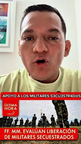 El precandidato presidencial @Felipe Córdoba Larrarte apoya a los militares y policías y dice que el gobierno tiene una bagabundina con los grupos 4rm4d@S #ÚltimaHora #viral_ #video #NoticiasEnVivo #tiktoknoticias 