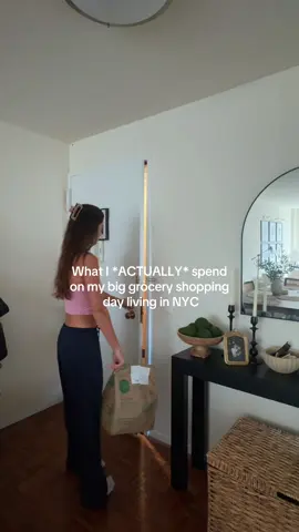 WEEKLY grocery shopping haul + cost living in NYC !