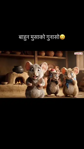बाहुन मुसाको गुनासो ayoh hai😆 #fyp #tiktoknepal🇳🇵 #yeti #nepali #funny 