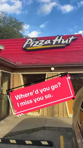 Pizza Hut, you were the bacon nobody knew we had your lights lit up that sky on every child’s Friday night. That’s what filled us up when we were watching our blockbuster movie and playing our blockbuster video game. Come back sincerely the handyman, preacher ##pizza##pizzahut##90s##fyp##crackerbarrel@@Pizza Hut@@Pizza Hut UK@@Pizza Hut Russia