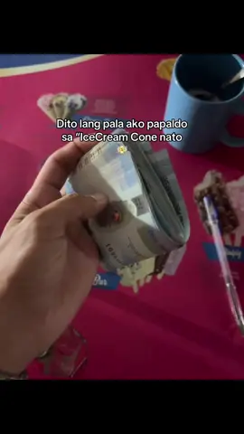 Akalain mo nun 200+ lang 85-90pcs na tapos benta mo 5pesos isa paldo ka talaga👌💵 #icecreamcone 