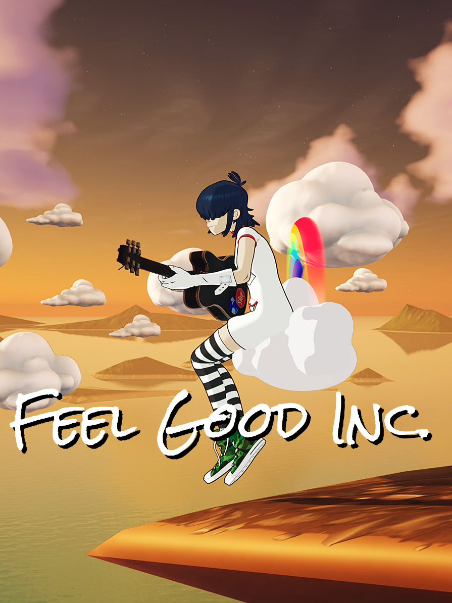 Feel Good Inc. 🎶Gorillaz Clip in Fortnite 🎶 🔥Fortnite x Gorillaz 🔥 #Fortnite #Gorillaz #Fortnitecollab #Feelgoodinc #fyp 