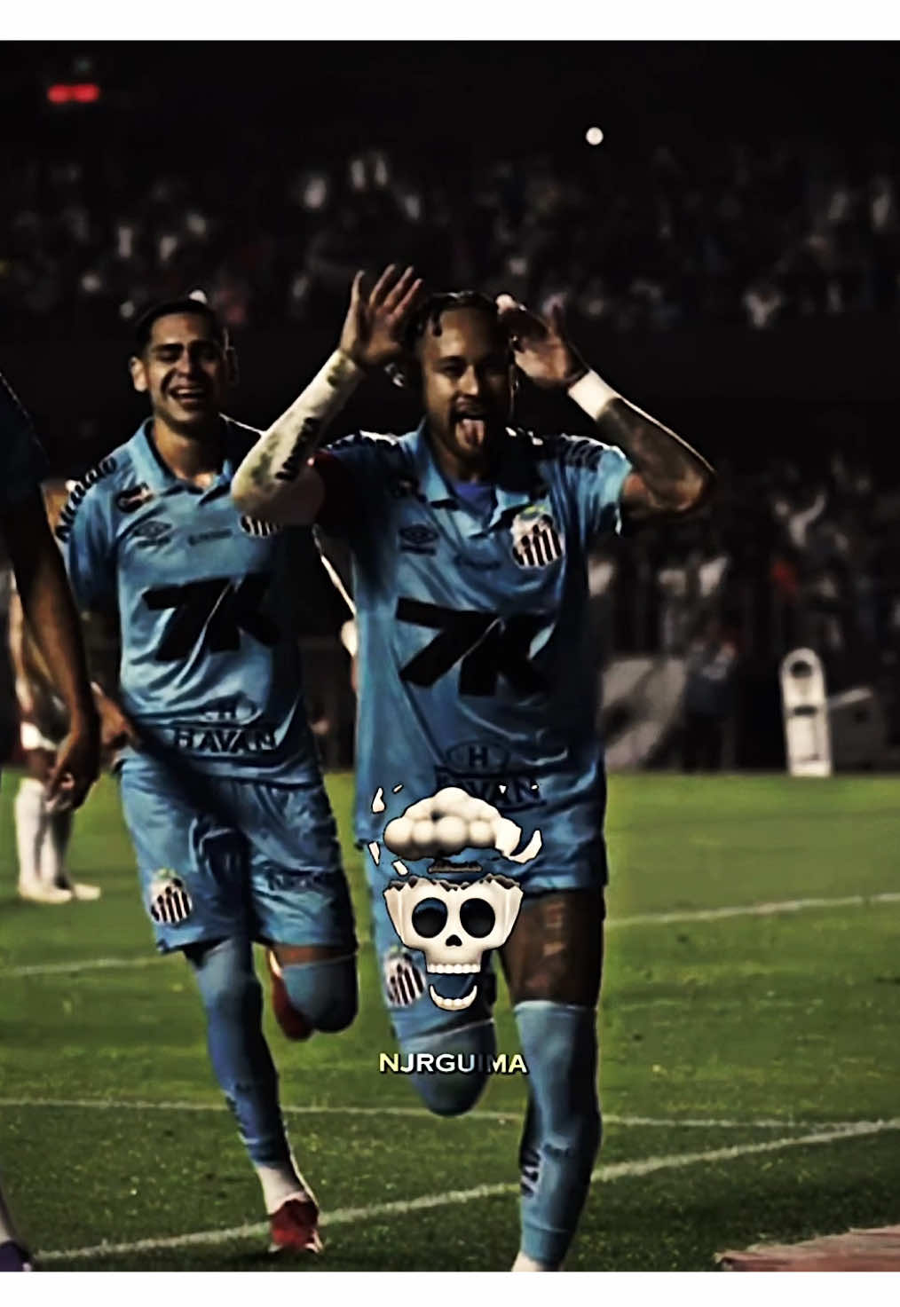 Neymar and his iconic celebration… 💀 | #neymar #neymarjr #football #edit #fyp 