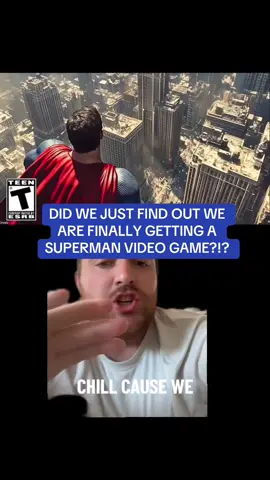 ITS ABOUT TIME With the new DCU out, all fans are asking when we will get video games that are adjacent to the universe. Fans have also asked for a Superman video game for as long as I can remember, and this is the perfect time. What do you think? Leave your thoughts in the comments below!  ##natesnerdnews##superman##dcu##jamesgunn##videogames