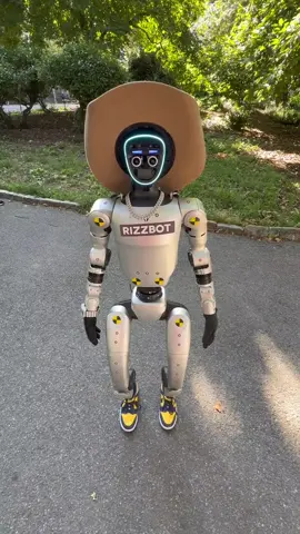 POV: You meet a rizzbot in the wild #robot