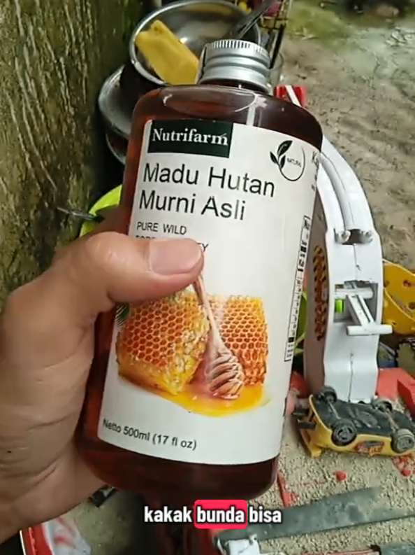 Nutrifarm Madu Hutan Murni isi 500ml, promo cuma 44rb #madu #madumurni #honey 