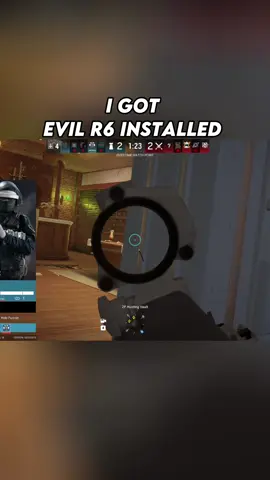 How did doc not see him slid across💀#rainbowsixsiege #rainbowsixsiegememes #funny ##rainbow6siege #rainvow 