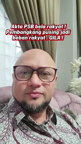 Pembangkang ni nak tunggang jer sebenarnya ! Tak habis2 politik kan PSB ni sedangkan hakikat sebenar Kerajaan nak bela nasib rakyat bawahan yang susah ! Membongak jer lebih pemvangkang ni ! Gila ! #abgbotak 