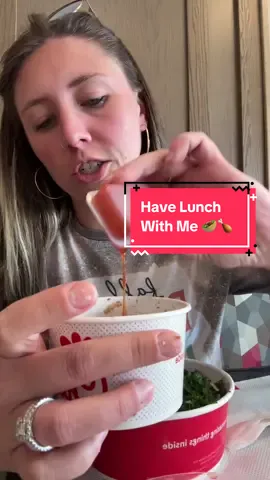 This is now my go-to meal & I want it every single day. @Motherhood Unhinged is our podcast page 🤘🏼 #chickfila #kalecrunchsalad #lunch #delicious #Vlog 