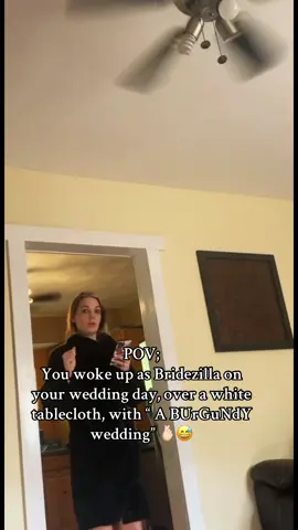 Woke up and I was so pressed about it 🤣🤣 also the end how sexy 🤣🤣🤣🫰🏻🤦🏼‍♀️ #bridezilla #weddingday #funnyasf 