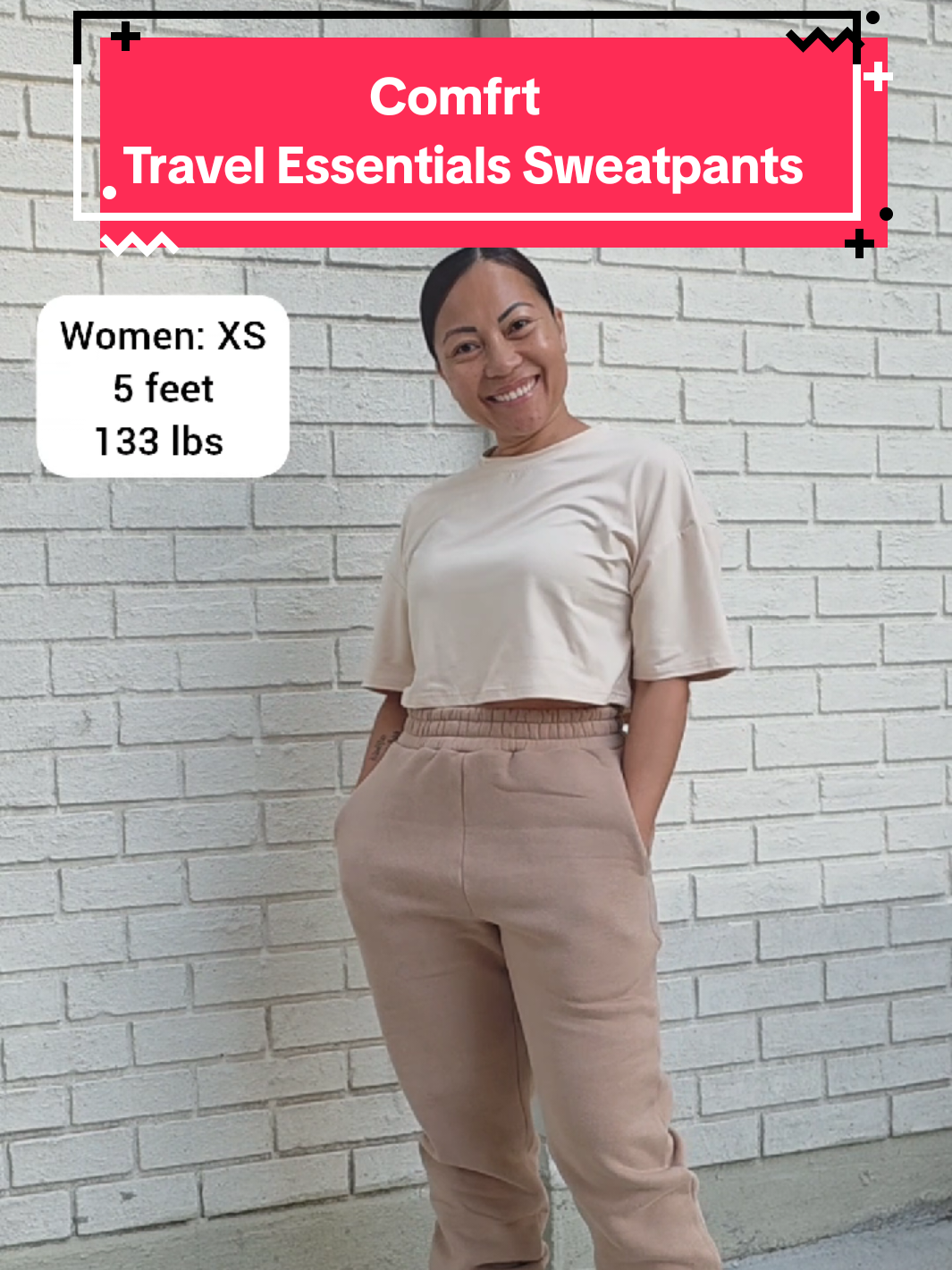 Wearing my Comfrt Travel Essential Sweatpants—soft, stylish, and made for every day. Perfect time to take advantage of the back to school sale! #sweatpants #comfrtclothing #comfrtambassador #tiktokshopbacktoschool #tiktokshopcreatorpicks