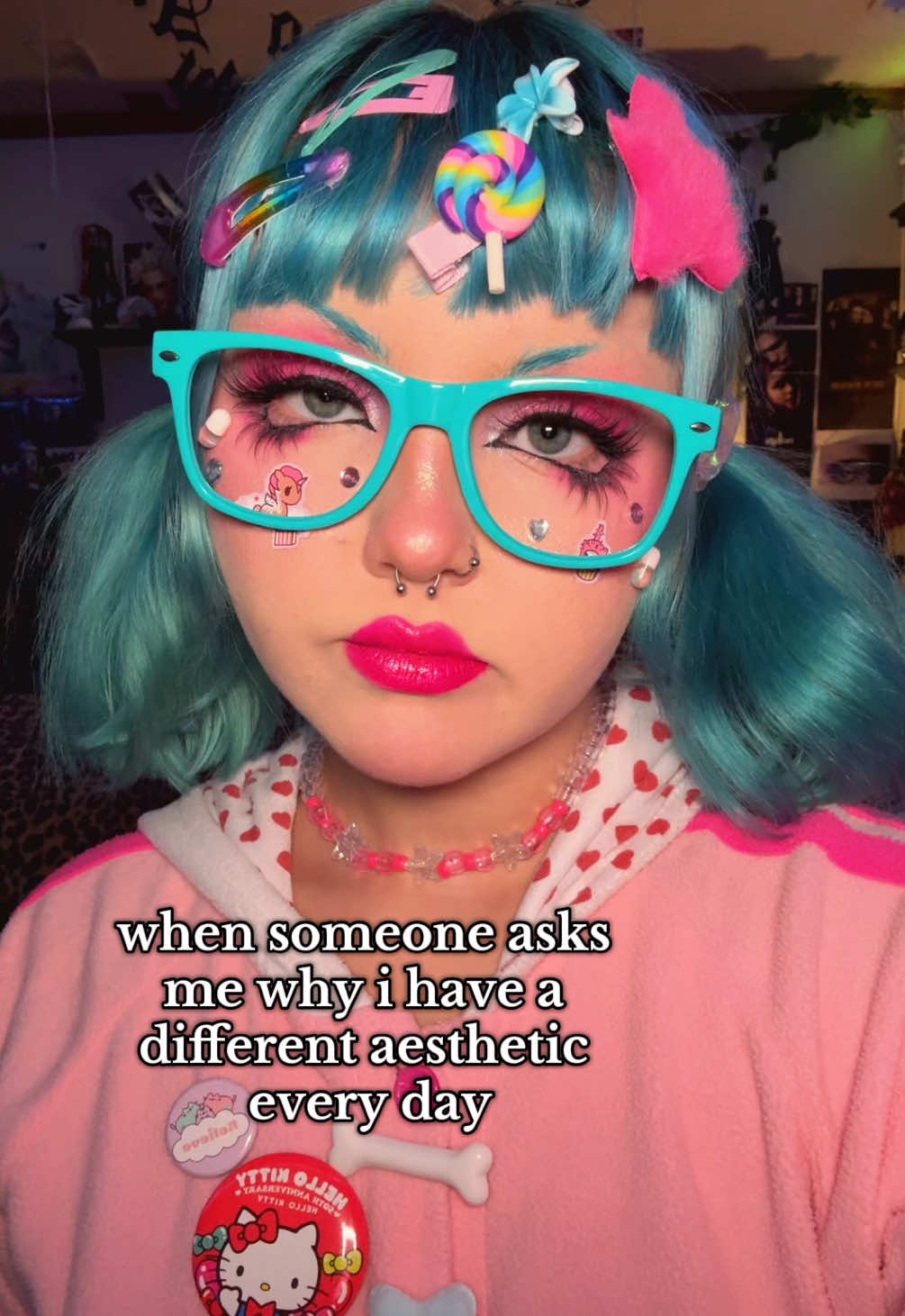 i can’t just pick one it’s actually impossible #fyp #foryoupage #decora #makeup #OOTD 
