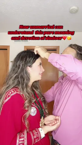 How can unmarried can understand the pure meaning and devotion of sindoor❤️🥰#LIVEIncentiveProgram #GenuineInteractionMatters #PaidPartnership #bishnurebika #nepalicouple 