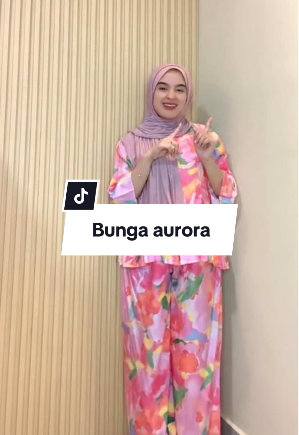 Bunga aurora 🛒🛒 #promomakangajian #outfitdaily #fyp #onesetkekinian #onesetrayon 