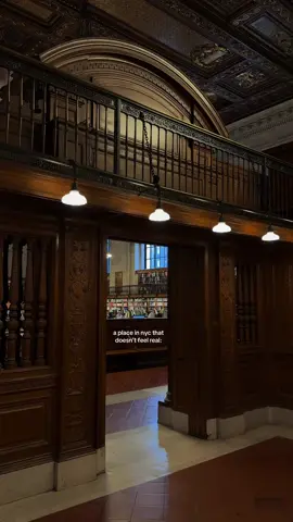 Feels like a scene from so many movies 🥺 Finally checked this off of my bucket list and it felt so surreal. Location: Rose Reading Room at the New York Public Library on 42nd street #nyclife #harrypotter #peacefulplaces #nycspots 