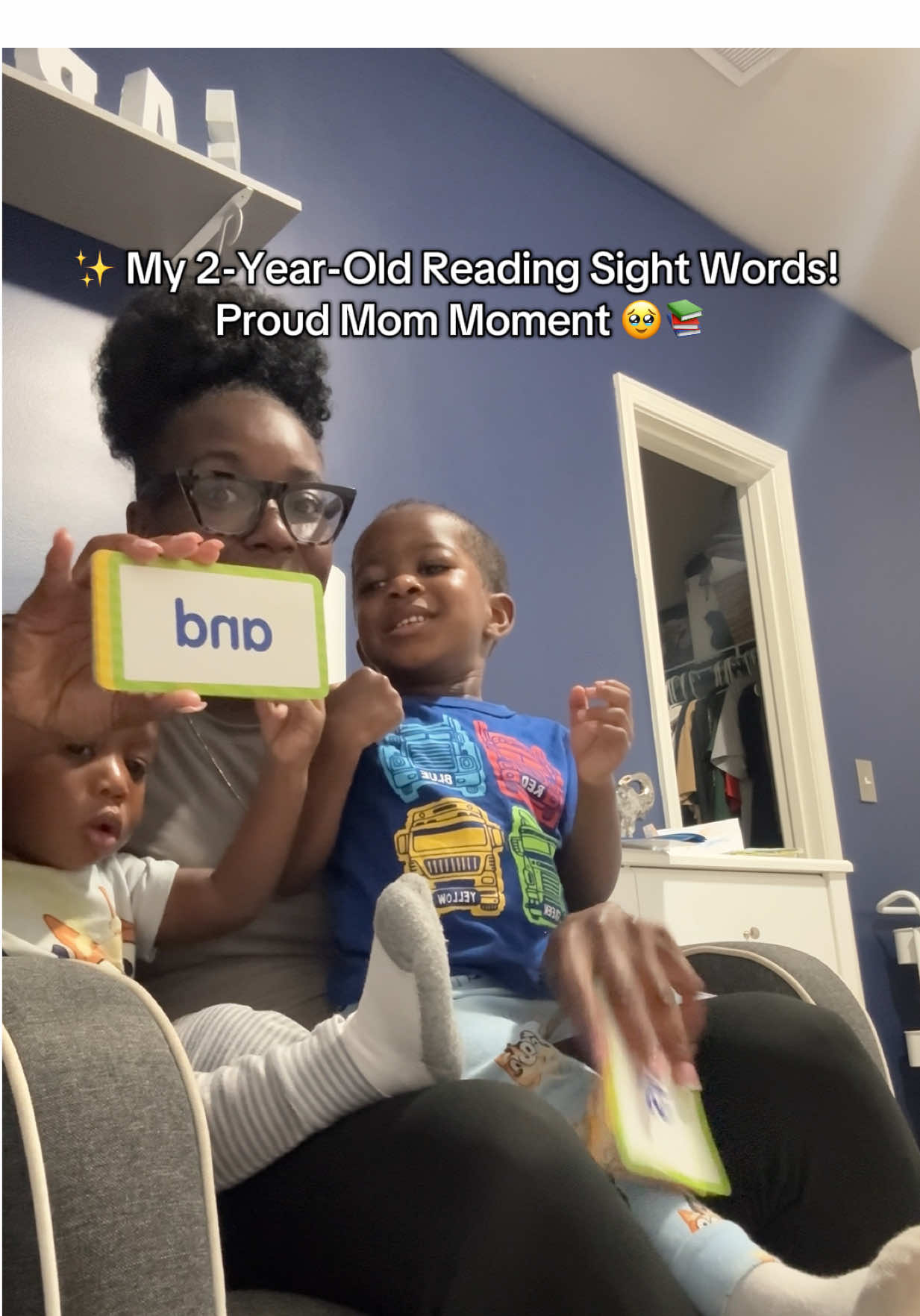 ✨ My 2-Year-Old Reading Sight Words! Proud Mom Moment 🥹📚  Living in answered prayers and GOD will forever get the glory!  #ToddlerLearning #SightWordsPractice #EarlyChildhoodEducation #ReadingMilestones #BoyMomLife